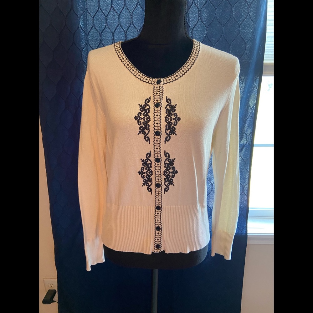 Norton McNaughton cardigan sweater